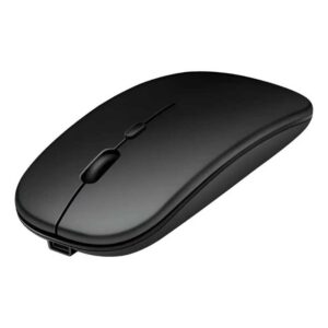 Mouse Inalámbrico Silencioso 2.4G + Bluetooth Recargable