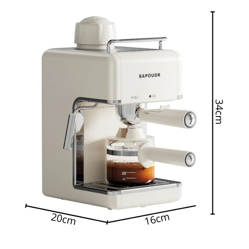 Cafetera espresso semiautomática con espumador de leche - Image 2