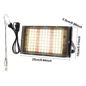 Luz crecimiento 100w para plantas