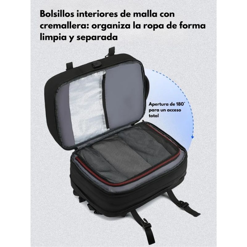 Mochila de Viaje Expandible 30-42L - Image 3