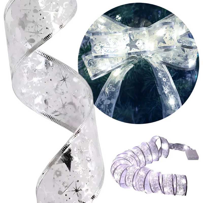 Cinta luces navideñas led decoración arbol navidad 5m - Image 5