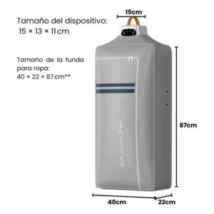 Mini secarropa portátil eléctrico plegable