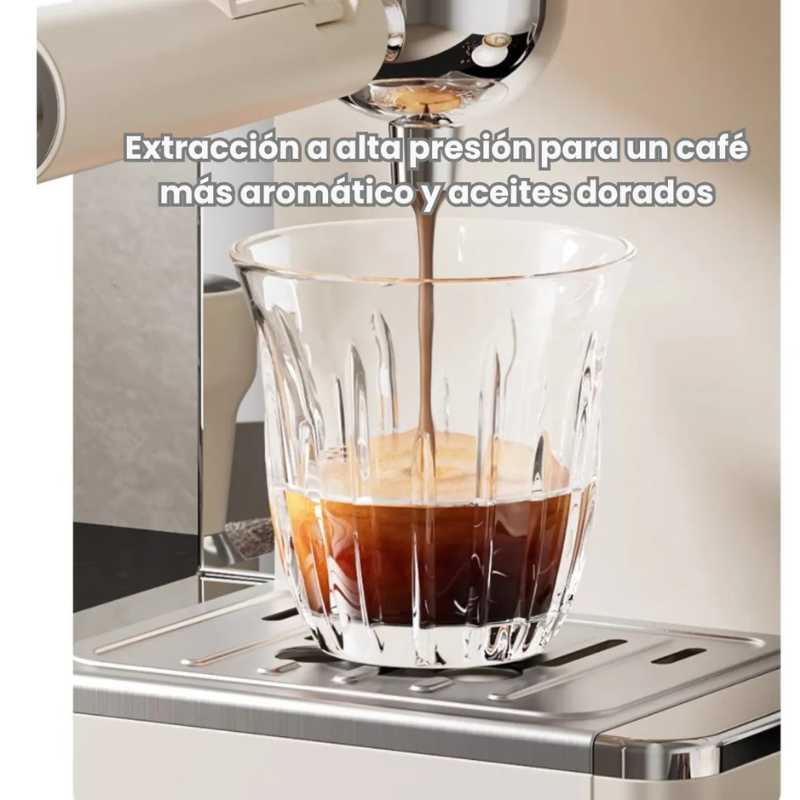 Cafetera espresso semiautomática con espumador de leche - Image 4