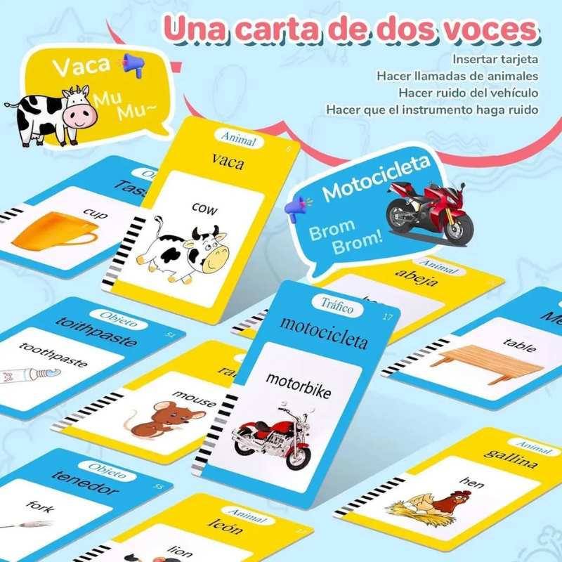 Tarjetas didácticas educativas bilingües - Image 4