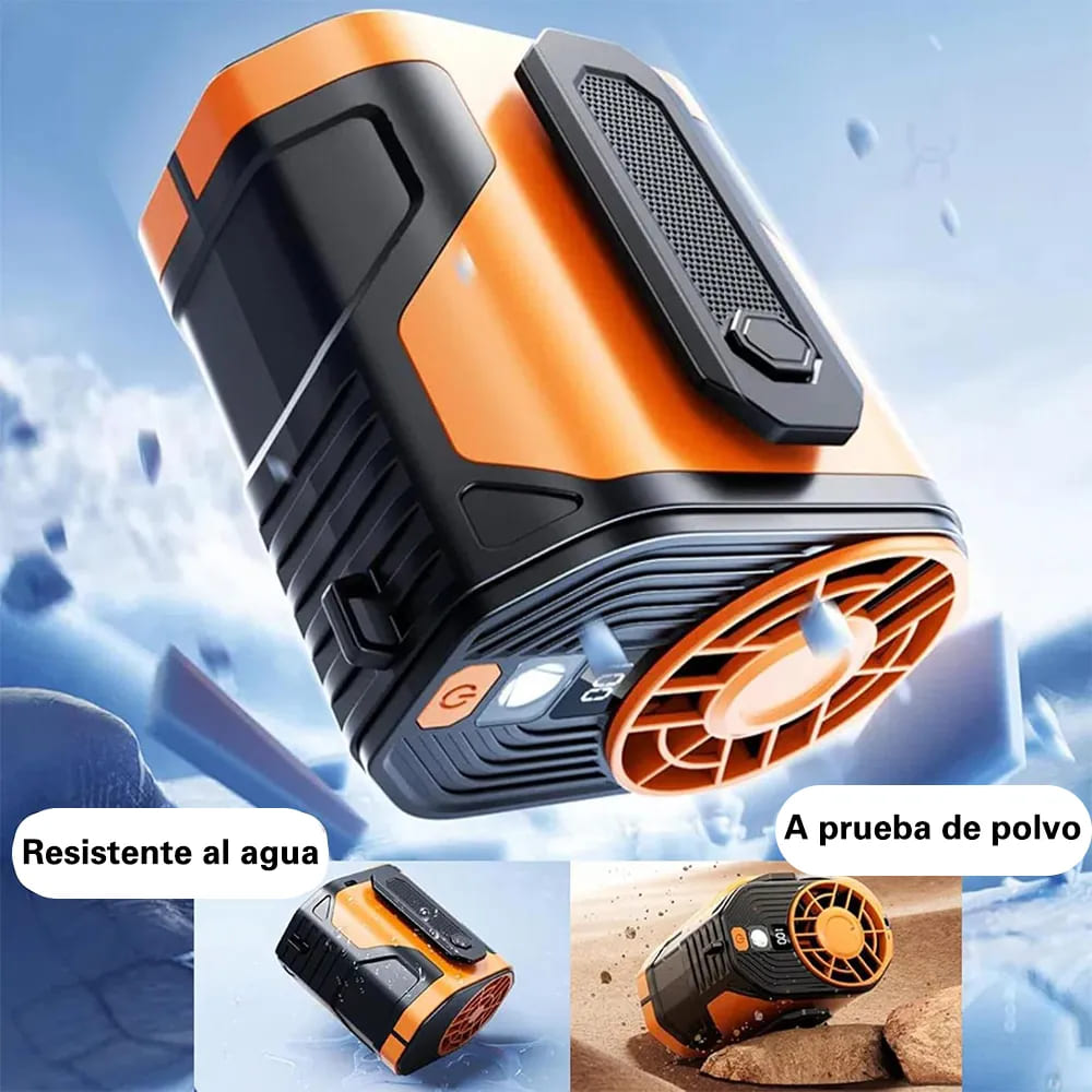 Mini ventilador de cintura portátil - Image 3