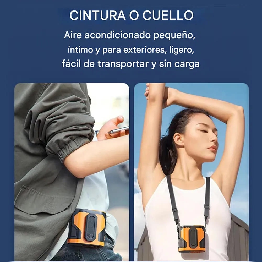 Mini ventilador de cintura portátil - Image 5