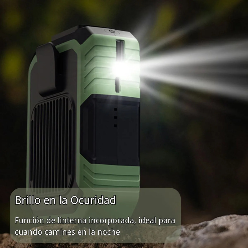 Mini ventilador de cintura/cuello portátil - Image 7