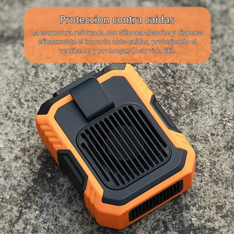 Mini ventilador de cintura/cuello portátil - Image 5