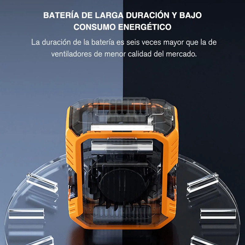 Mini ventilador de cintura/cuello portátil - Image 3