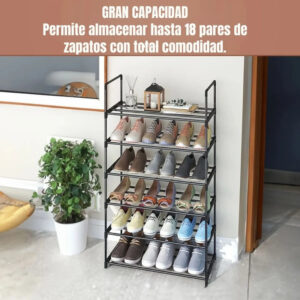 Zapatero organizador 6 niveles
