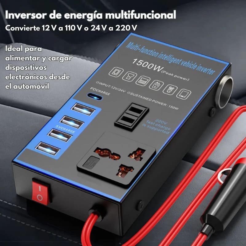 Inversor de corriente 12v a 220v - Image 5