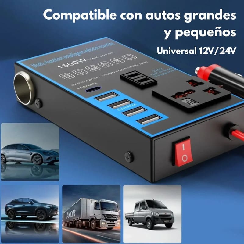 Inversor de corriente 12v a 220v - Image 6