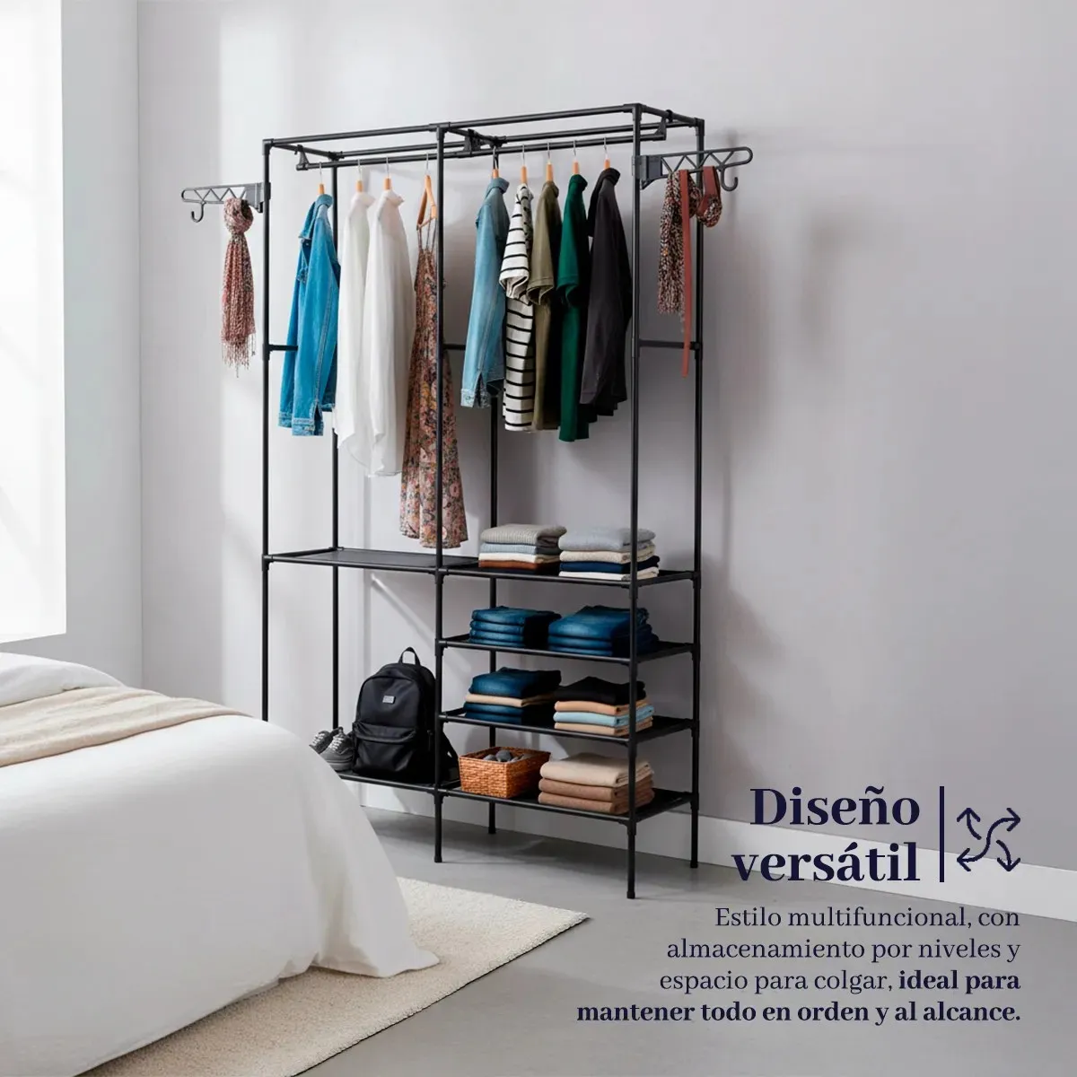 Perchero organizador 2 filas - Image 7