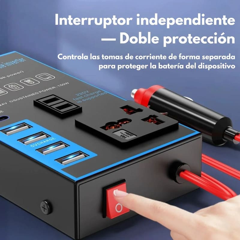 Inversor de corriente 12v a 220v - Image 7