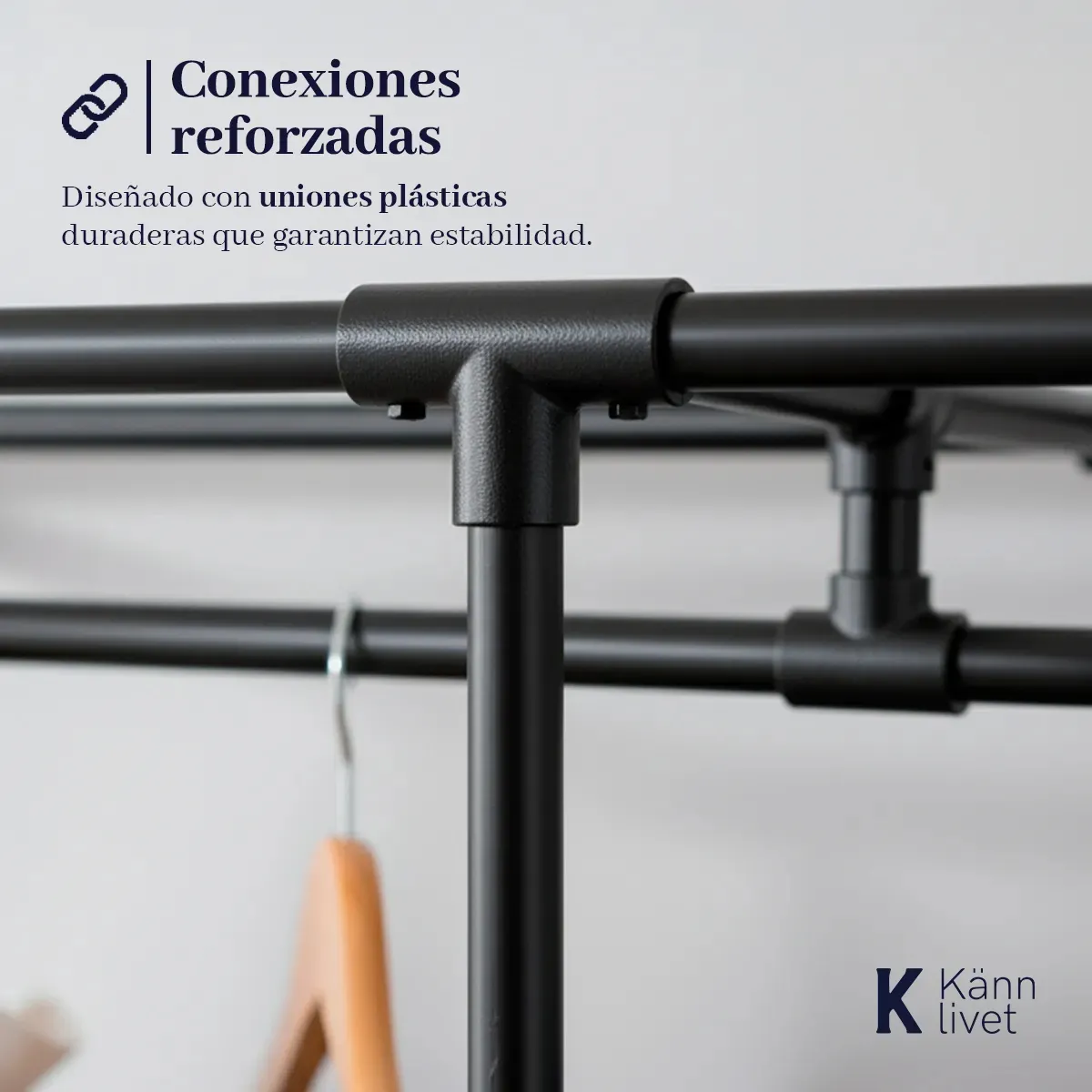 Perchero organizador 2 filas - Image 3