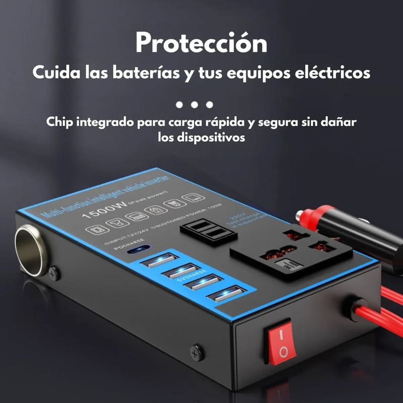 Inversor de corriente 12v a 220v - Image 9
