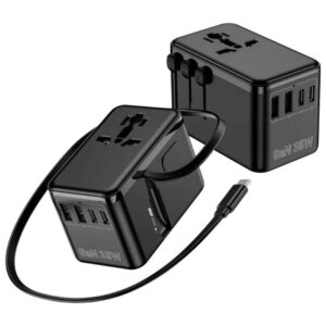 Adaptador cargador universal 35w cable 70cm usb-c