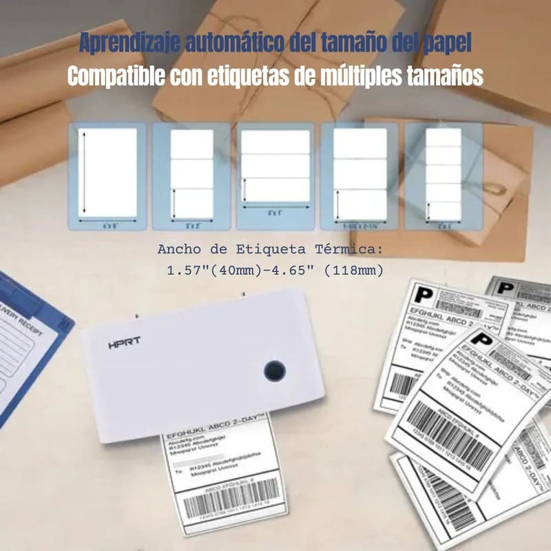 Impresora térmica de etiquetas HPRT - Image 5