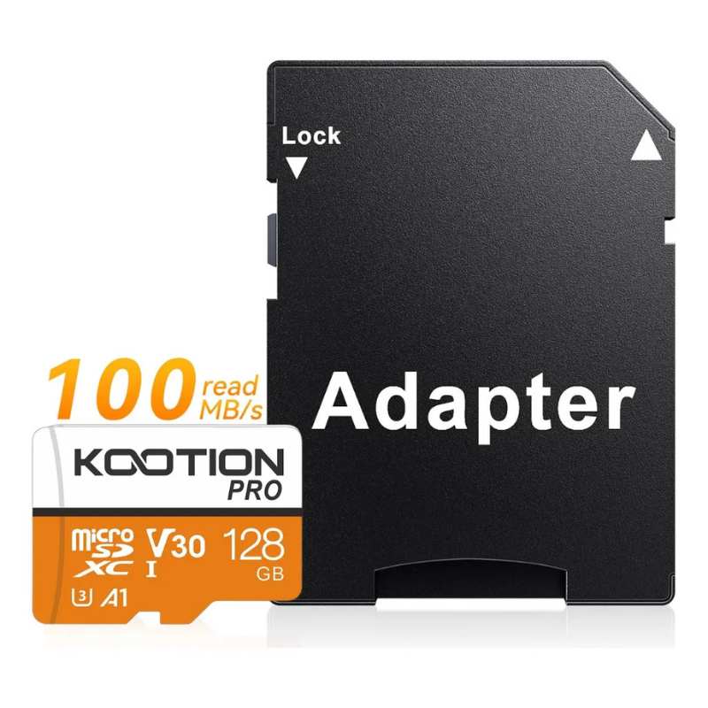 Tarjeta microsdxc kootion pro 128gb v30 u3