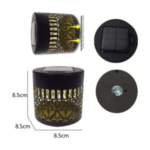 Aplique Solar Exterior - Modelo 