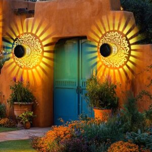 Aplique Solar Exterior - Modelo 